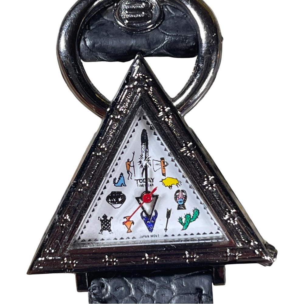 RARE Vintage 90s Timex "Today Timewear" Triangle Watch - Collector's Item